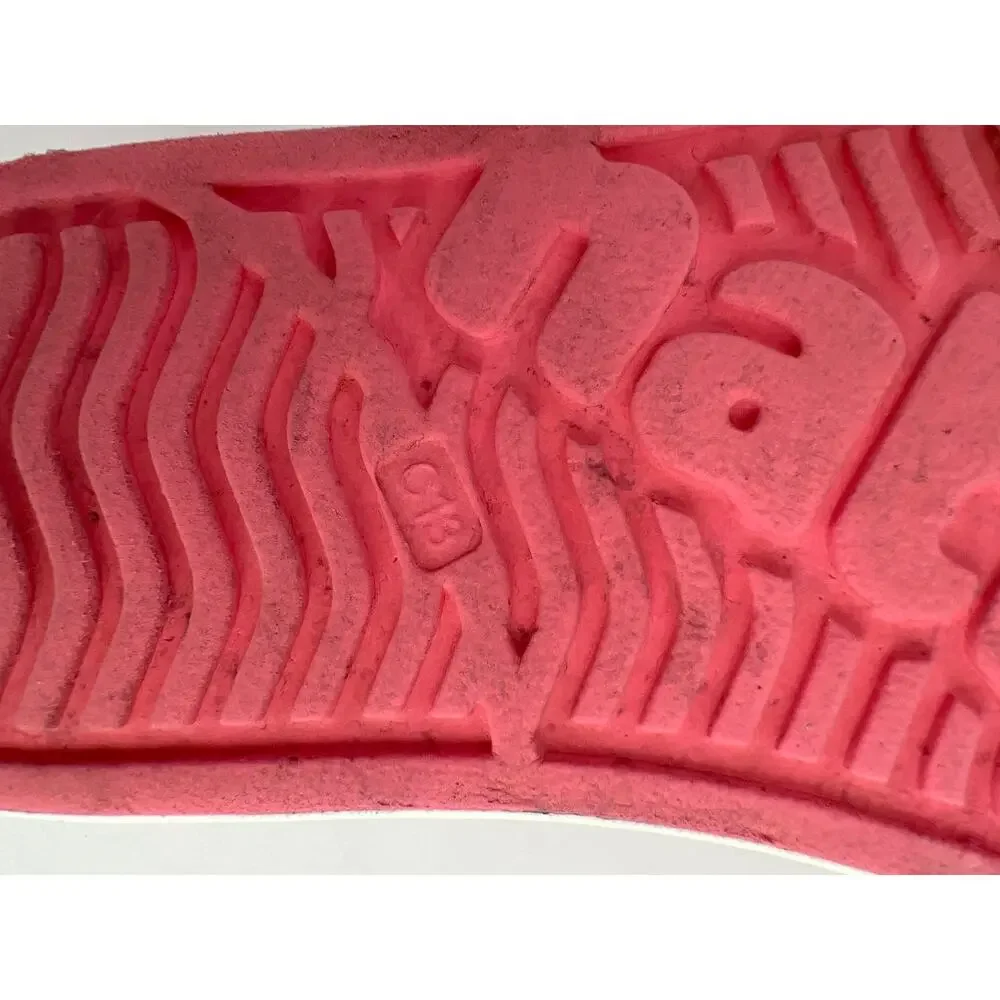 Native Shoes Kids Jefferson Pink Perforated Slip On Water Shoes Size C13